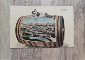 Starý pohled Plzeň sud
