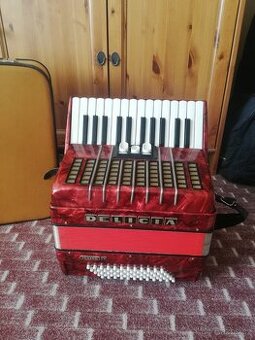 Harmonika - Akordeon - Delicia 60 basů + kufr