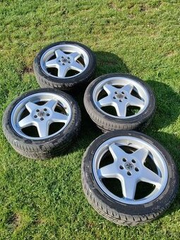 Alu sada 5x100 letní pneu