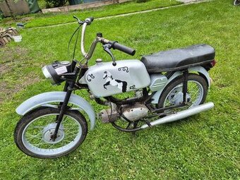 Jawa 23 Mustang bez TP, šedý 8.