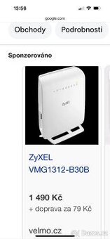 Zyxel router - 1