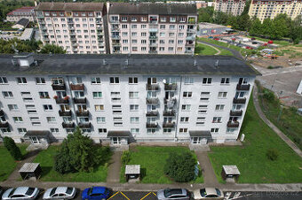 Milovice, prodej bytu 1+1, 30 m2 s balkónem a zděným sklep