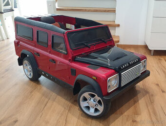 dětské elektrické auto landrover defender limitovana edice