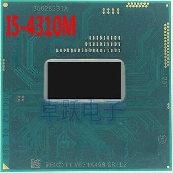 CPU INTEL: i5-4310M, notebook