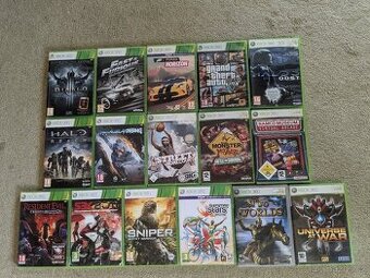 Hry akční, adventury, bojové, sport atd. XBOX 360 a XBOX ONE