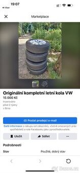 originální kola vw