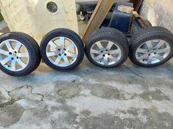 alu kola R16 + zimni pneu 205/55 R16 - 1
