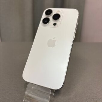 iPhone 14 Pro 256GB bílý, pěkný stav, 12 měsíců záruka