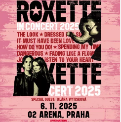 ROXETTE 6.11.25 VIP klubové patro