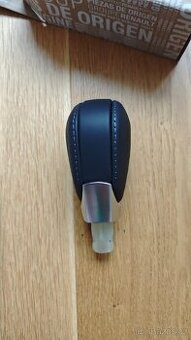 Originální kožená hlavice řadící páky Renault - automat