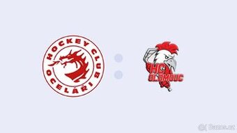 PRODÁM 4 LÍSTKY NA HOKEJ- HC OCELÁŘI TŘINEC - HC OLOMOUC