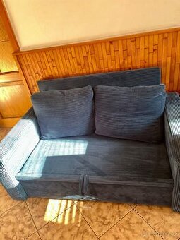 Prodám rozkládací manšestrovou pohovku