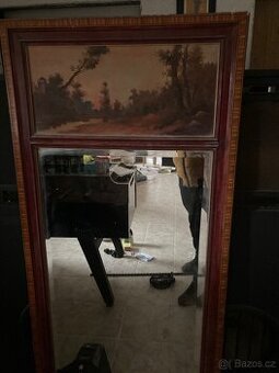 Starožitné zrcadlo původ Itálie 1926