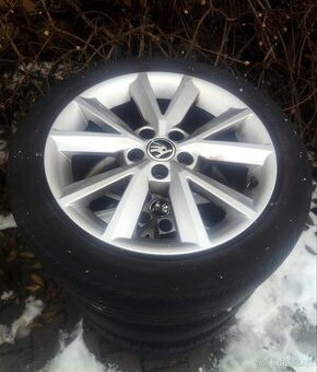 Alu kola originál Škoda Fabia III, Rapid 5x100 R16 Antia