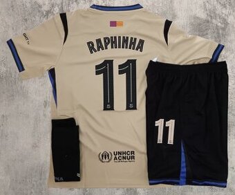 dětský dres Yamal – FC Barcelona béžová edice 25/26