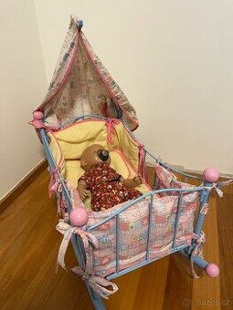 Postýlka s nebesy pro panenky