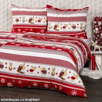 Povlečení se Soby 70x90,140x200cm