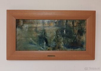 Vladislav Urban - Lesní jezirko - Obraz