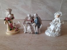 Sošky, vázy, dekorace.