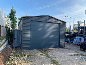 Garáž plechová 5x9 - 1