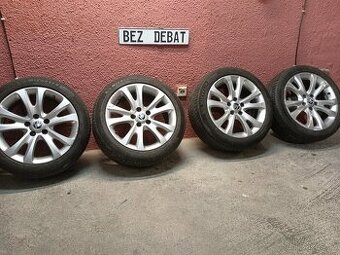 Prodám alu disky Škoda Trifid 17" 5x112 LETNÍ pneu