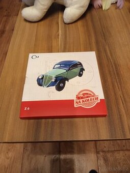 Stříbrná mince Z 6 Hurvínek ze série na kolech