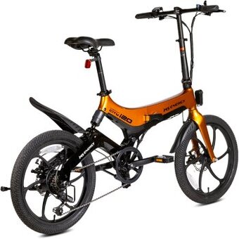 MS Energy E-bike i20 Orange Black Elektrokolo