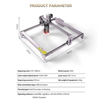 Prodám nepoužitý laserový CNC gravírovací Atomstack A5