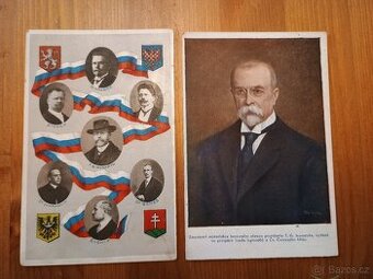 Pohlednice Rak.Uhersko a 1 . Republika