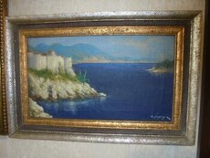 OBRAZ OLEJ NA  PLÁTNĚ-SIGNOVANÝ  EMANUEL HOSPERGR