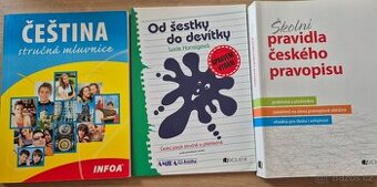 Knihy do českého jazyka, pravidla českého pravopisu
