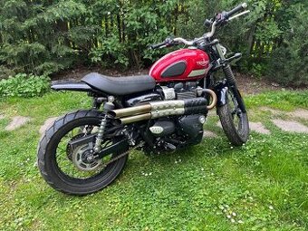 Triumph street scrambler 900 vyfuky custom