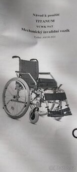 Invalidní vozík nepouzity