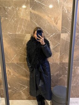 Zimní bunda /kabát s mongolskou ovci