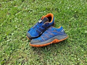 Tenisky Solomon, modro oranžové vel.35