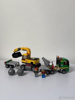 LEGO City 4203 – Mining Excavator Transporter (Bez krabice)