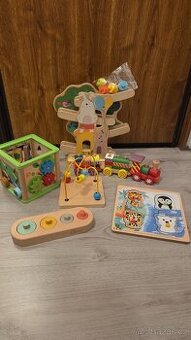 Dřevěné hračky 1-2 roky