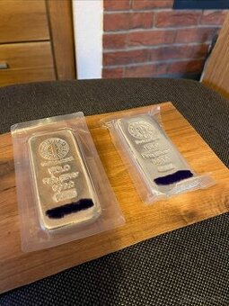 Stříbrný Slitek ARGOR HERAEUS SWITZERLAND 1000g SKLADEM