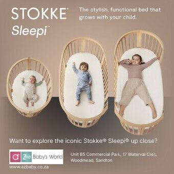 Postýlka STOKKE  3v1