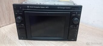 Autorádio Volkswagen DX české menu