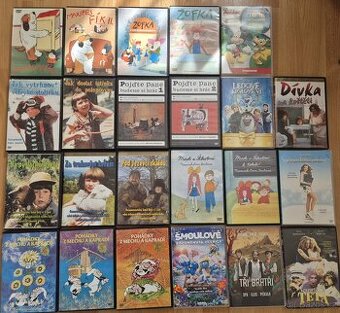 DVD filmy a pohádky pro děti