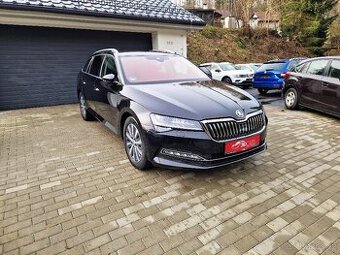 ŠKODA Superb, 2.0 TDi Style, vyhřívaná zadní sedadla, LED