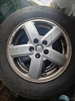 Alu kola r15 originální škoda