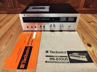 Tape deck TECHNICS RS-610US - Made in Japan - 1976