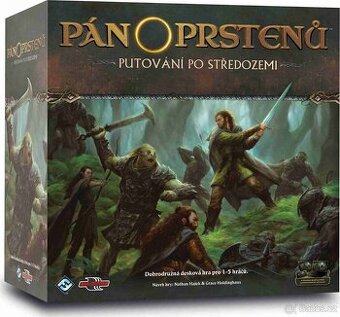 Nerozbalená desková hra Pán prstenů: Putování po Středozemi