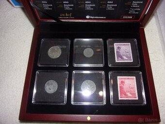 Prodám spec.kazetu mince a známky