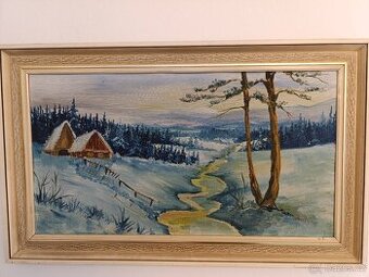 Obraz Zimní krajina