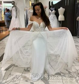 Svatební šaty zn. Morilee, vel. XS/S