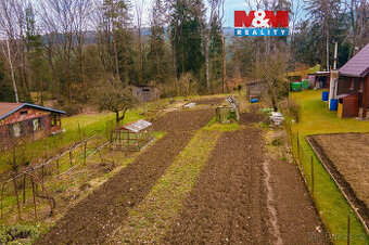 Prodej zahrady, 841 m², Velhartice