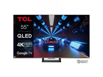 QLED Televize TCL 55C735 jako nová 139cm